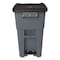 Rubbermaid Commercial 50 gal. Square Trash Can 1971956 - alternate 2